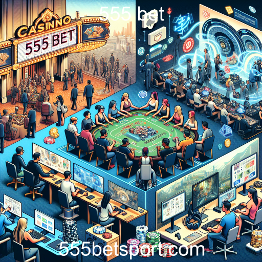 Descubra a Comunidade de Jogadores no 555 bet